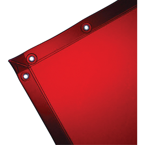 Welding Curtain, 96" x 72", Orange O-Max