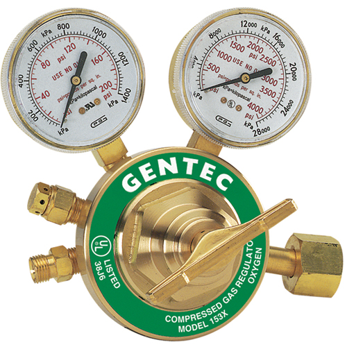 153 Series - Single Stage Regulators, Acetylene, CGA510 Inlet O-Max