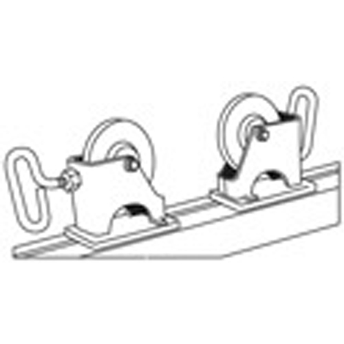 Support Adjust-A-Rolls, Capacit&eacute; de chargement 2000 lb, Capacit&eacute; max. de tuyau 36" O-Max