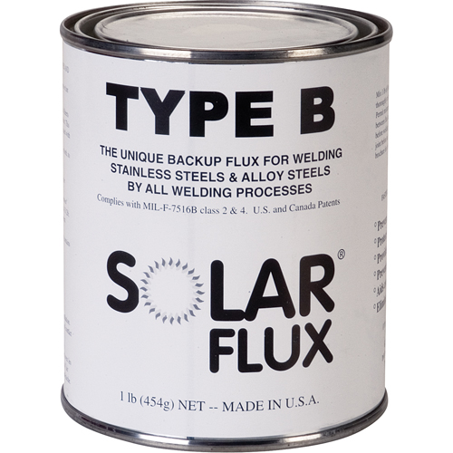 Flux de support Type B, Canette O-Max