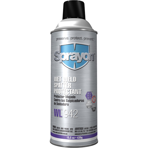 Liquide anti-&eacute;claboussures pour soudeurs WL942, A&eacute;rosol O-Max
