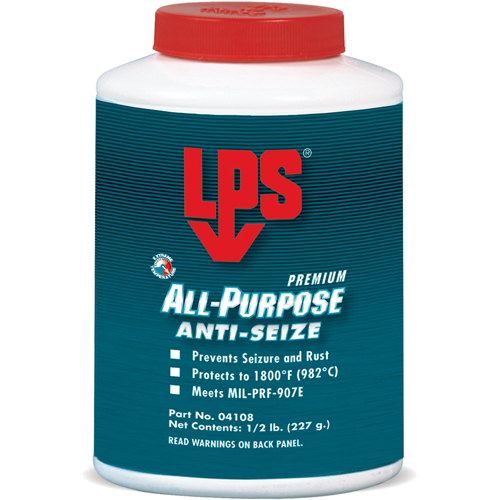 All-Purpose Anti-Seize, 1/2 lbs., Bottle, 1800°F (982°C) Max. Temp O-Max