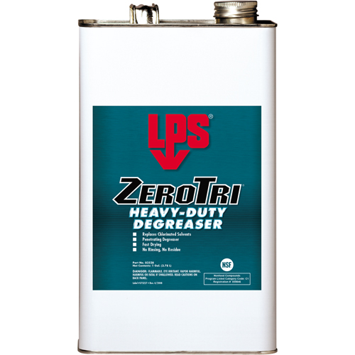 D&eacute;graissant gros travaux ZeroTri, Gallon O-Max