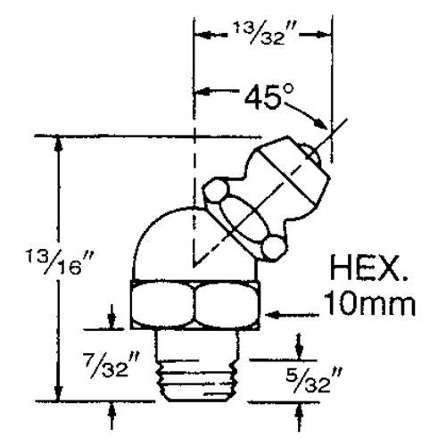 Raccord, Filetage de 6 mm O-Max