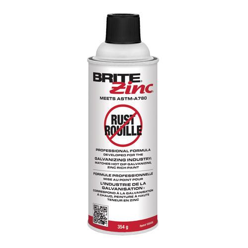 Inhibiteur de corrosion BRITE Zinc, Canette a&eacute;rosol O-Max