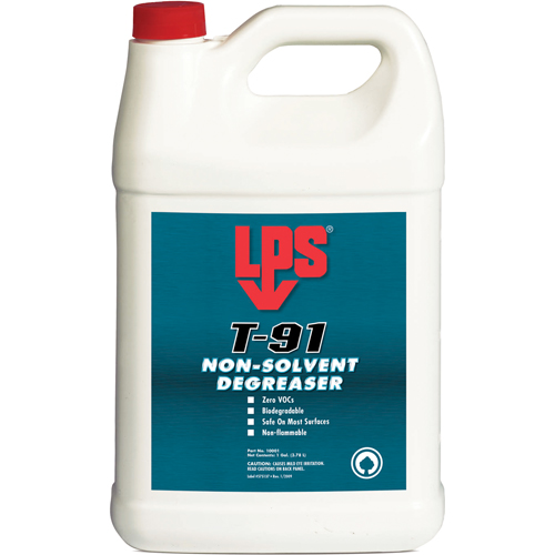 T-91 Non-Solvent Degreaser, Bottle O-Max