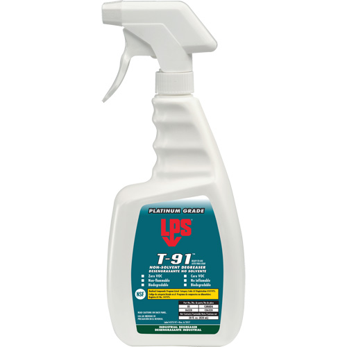 D&eacute;graissant sans solvant T-91, Bouteille &agrave; g&acirc;chette O-Max