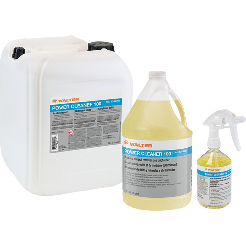 Power Cleaner 100 High Strength Acidic Cleaner, 20 L, Pail O-Max