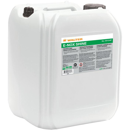 Nettoyant et protecteur de surface en acier inoxydable E-Nox Shine, 20 L, Seau O-Max