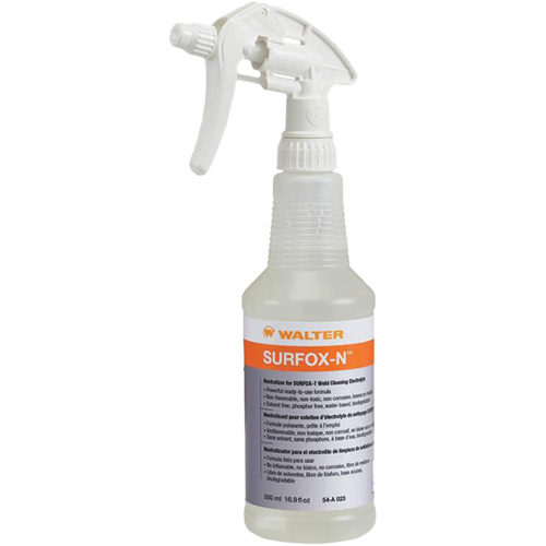 SURFOX-N Weld Cleaner, Trigger Bottle O-Max