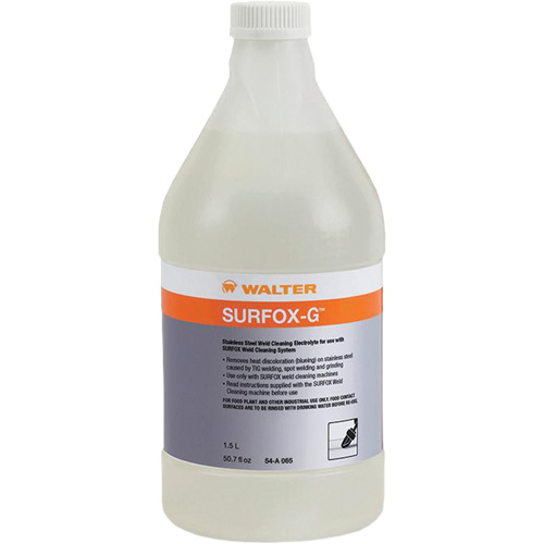 Nettoyant pour soudures SURFOX-G, Bouteille O-Max