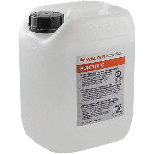 Nettoyant pour soudures SURFOX-G, Bouteille O-Max