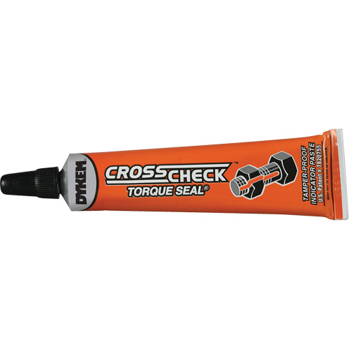 Cross Check Torque Seal&reg; Tamper-Proof Indicator Paste, 1 fl. oz., Tube, Orange O-Max