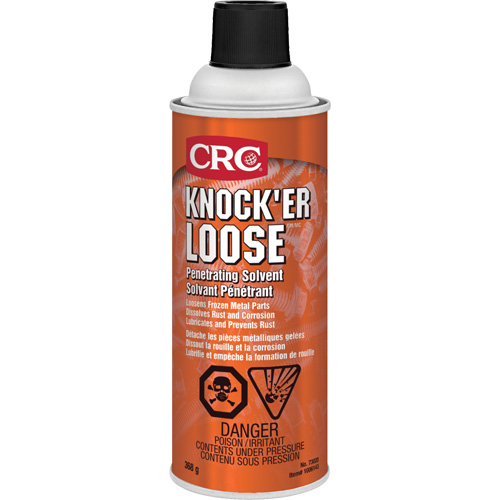 Knock'er LoosePenetrating Solvent, Aerosol Can, 16 oz. O-Max