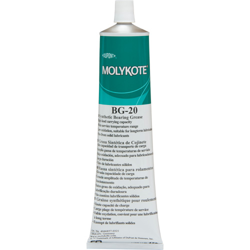 Graisse de roulement haute performance Molykote BG 20, 150 g, Bouteille O-Max
