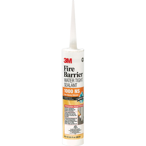Fire Barrier Sealant, 0.3 L, Cartridge, Grey O-Max