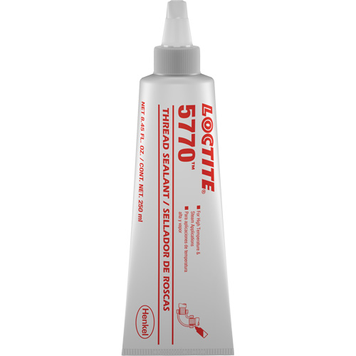 5770 Thread Sealant, Bottle, 250 ml, -54° C - 149° C/-65° F - 300° F O-Max