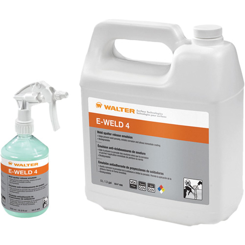 &eacute;mulsion anti-&eacute;claboussures de soudure E-Weld 4, Cruche O-Max