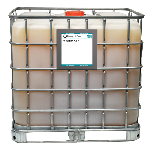 STAGES Whamex XT Machine Tool Sump & System Cleaner, 270 gal., IBC Tote O-Max