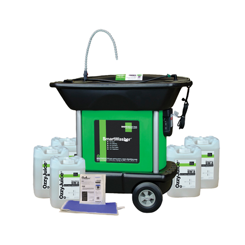 Trousse nettoyante de pi&egrave;ces mobiles SmartWasher SW-837 O-Max