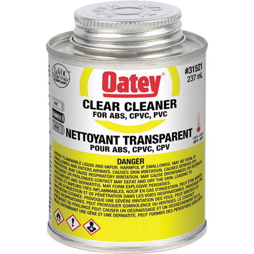 Nettoyant transparent pour tuyau, 250 ml, Bouteille O-Max