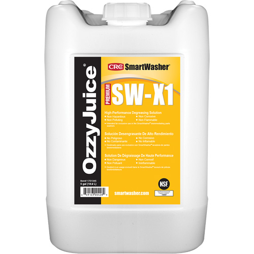 Solution de d&eacute;graissage SmartWasher OzzyJuice SW-X1 HP, Cruche O-Max