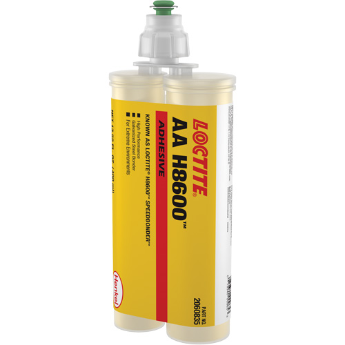 Speedbonder H8600, r&eacute;sine (A), Deux composants, Cartouche, 400 ml, Bleu O-Max