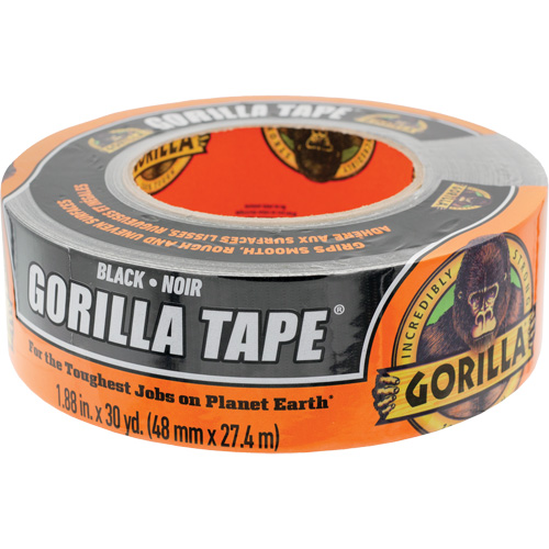 Duct Tape, 17 mils, Black, 48 mm (2") x 27.43 m (90') O-Max