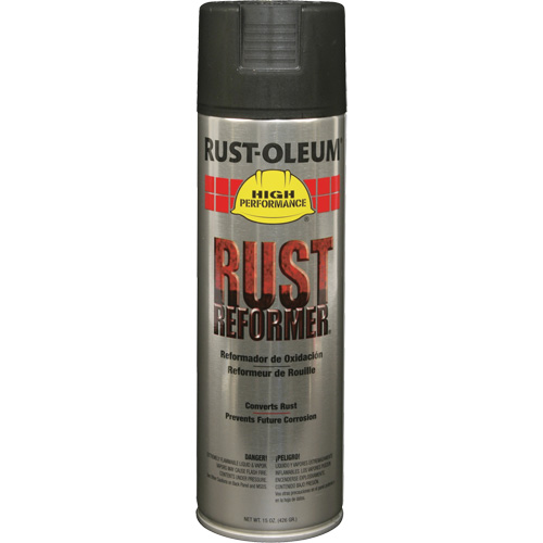Rev&ecirc;tement antirouille en a&eacute;rosol Rust Reformer Industrial Specialty du syst&egrave;me V2100, Canette a&eacute;rosol O-Max