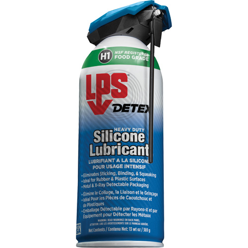 Detex&reg; Heavy Duty Silicone Lubricant, Aerosol Can O-Max