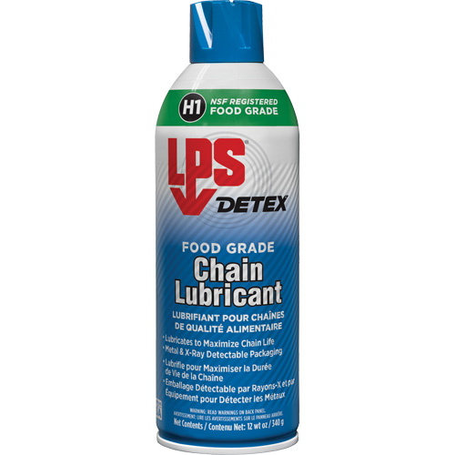 Detex&reg; Food Grade Chain Lubricant, Aerosol Can O-Max