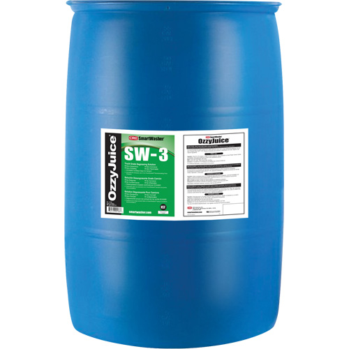 Solvant d&eacute;graissant SmartWasher OzzyJuice SW-3 pour camion, Baril O-Max