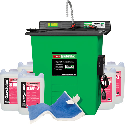 Trousse de bassin de nettoyage de pi&egrave;ces Signature SmartWasher SW-725 O-Max