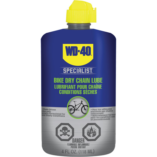 Lubrifiant sec pour chaîne de v&eacute;lo, Bouteille O-Max