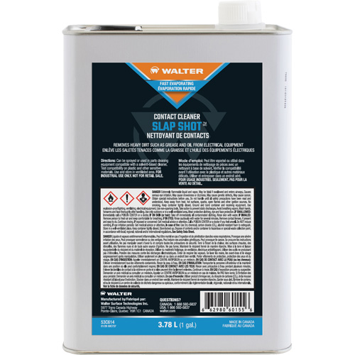 Nettoyant pour contacts SLAP SHOT, Cruche O-Max