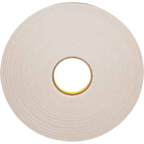 Ruban double face en mousse, 66 m (216') lo x 12,7 mm (1/2") la, 31 mils, Poly&eacute;thyl&egrave;ne O-Max