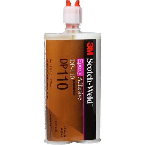Adh&eacute;sif Scotch-Weld, 200 ml, Cartouche, Deux composants, Translucide O-Max