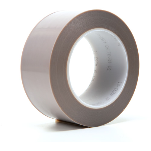 PTFE Skived Film Tape, PTFE, 25.4 mm (1") W x 33 m (108') L, 6.8 mils Thick O-Max