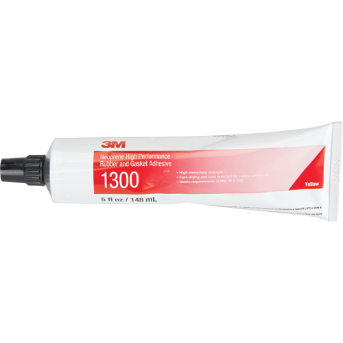 Rubber & Gasket Adhesive, Tube, Yellow O-Max