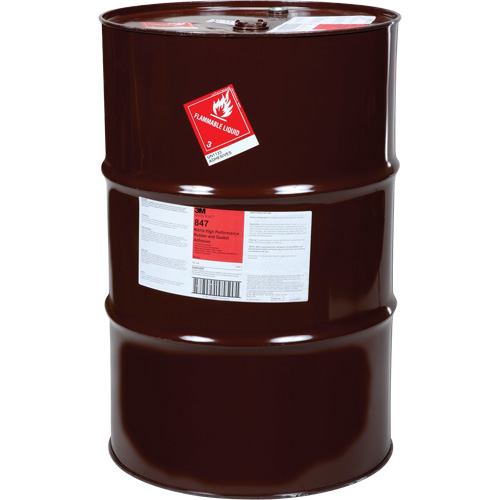 Scotch-Weld Nitrile High-Performance Rubber & Gasket Adhesive, Drum, Brown O-Max