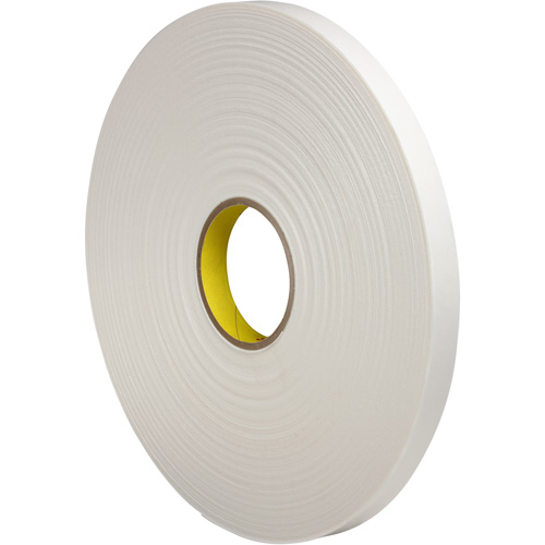 Ruban en mousse, 16,5 m (54') lo x 18 mm (3/4") la, 6 mils, Ur&eacute;thane O-Max