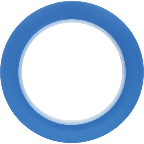 Ruban en vinyle 471, 6 mm (1/4") la x 32,9 m (108') lo, 5,2 mils, Bleu O-Max