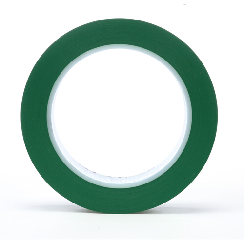 Ruban en vinyle 471, 25,4 mm (1") la x 32,9 m (108') lo, 5,2 mils, Vert O-Max