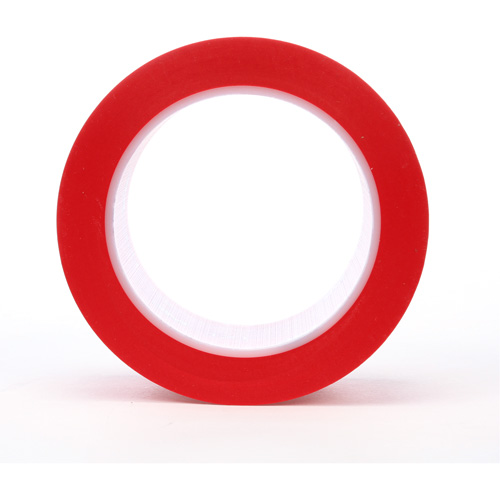 Ruban en vinyle 471, 50,8 mm (2") la x 32,9 m (108') lo, 5,2 mils, Rouge O-Max