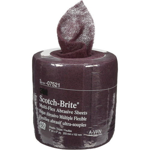 Scotch-Brite Sheet Rolls, Very Fine, 8" W x 6-2/3 yd. L O-Max