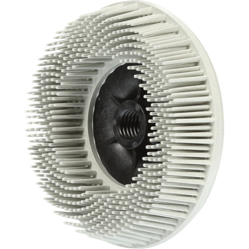 Disques radiaux bristle pour meuleuses angulaires Scotch-Brite, C&eacute;ramique, Grain 120, 4-1/2" dia. O-Max