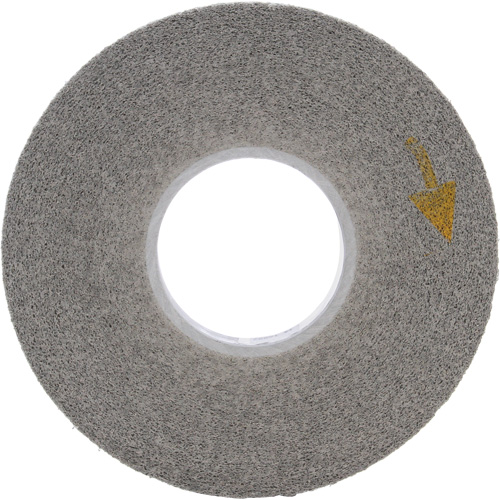 Scotch-Brite EXL Deburring Wheel, 8" x 1", 3"-8 Arbor, 1, Aluminum Oxide O-Max