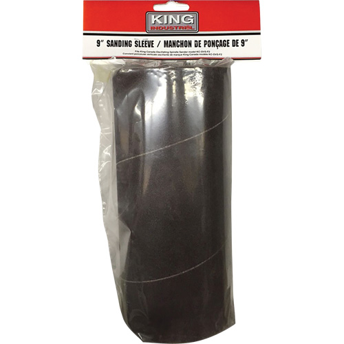 4" Wood Sanding Sleeve with 80 Grit O-Max