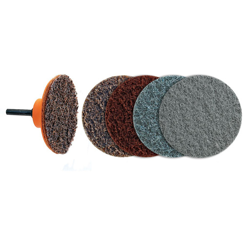 Disque de conditionnement TWIST BLENDEX, 3" dia., Grain Fin, Oxyde d'aluminium O-Max