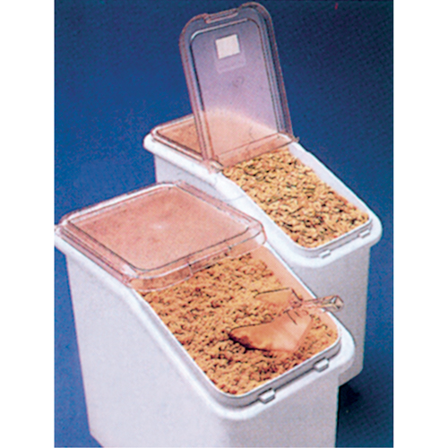 Mobile Ingredient Bins with Sliding Lid, 3.5 cu. ft. Capacity, 28" H x 15-1/2" W x 29-1/2" D O-Max